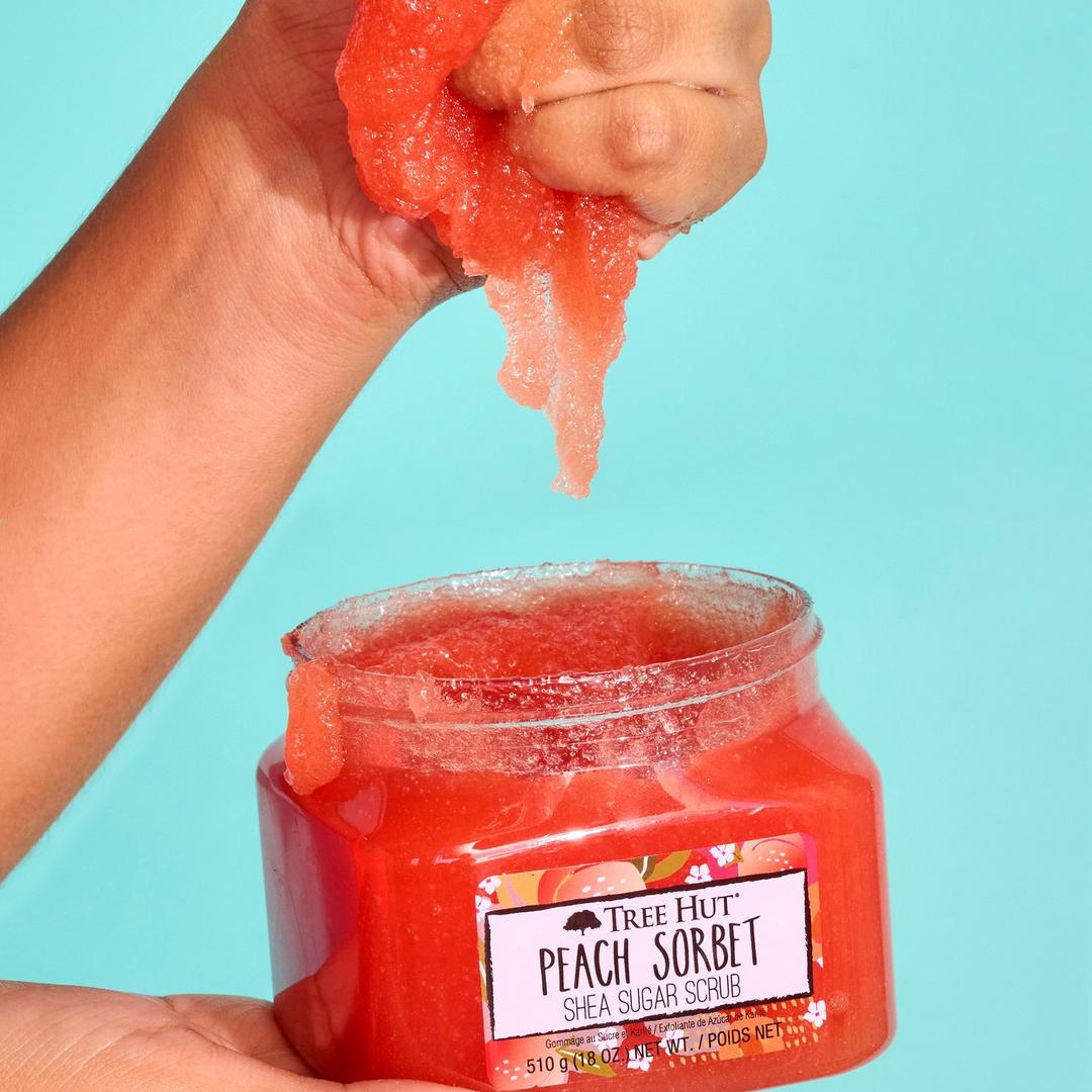 Tree Hut Peach Sorbet Shea Sugar Body Scrub
