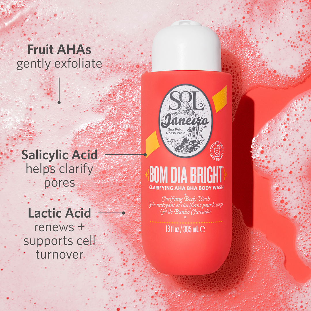 Sol de Janeiro Bom Dia Bright Clarifying AHA BHA Body Wash