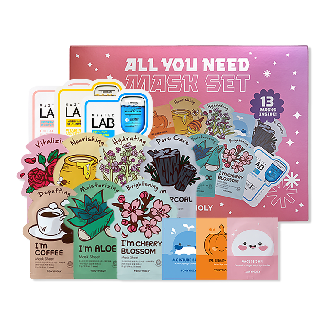 TONYMOLY All You Need 13 Piece Assorted Mask Set