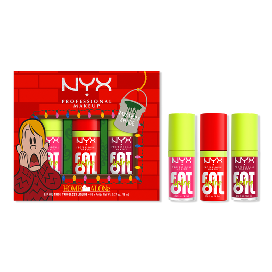NYX Limited Edition Home Alone Lip Trio Holiday Gift