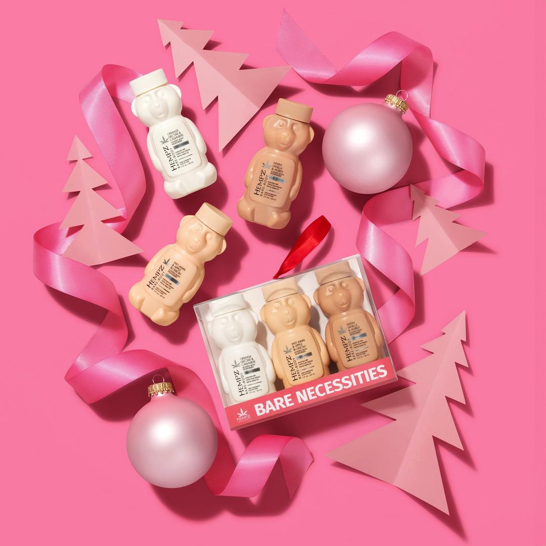 Hempz Limited Edition Bare Necessities Mini Moisturizers Gift Set