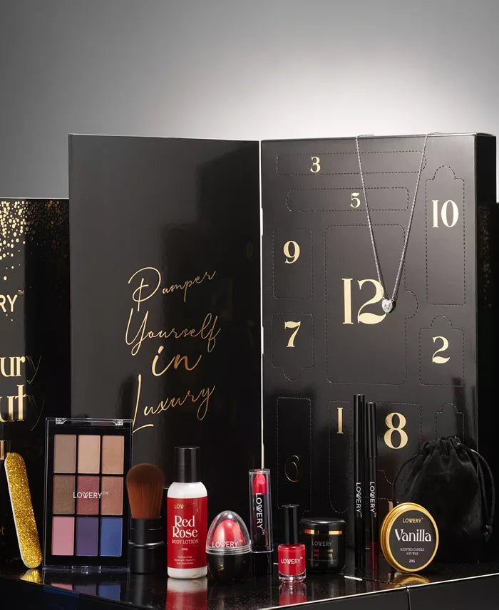 Lovery 12-Pc. Luxury Beauty Advent Calendar Set