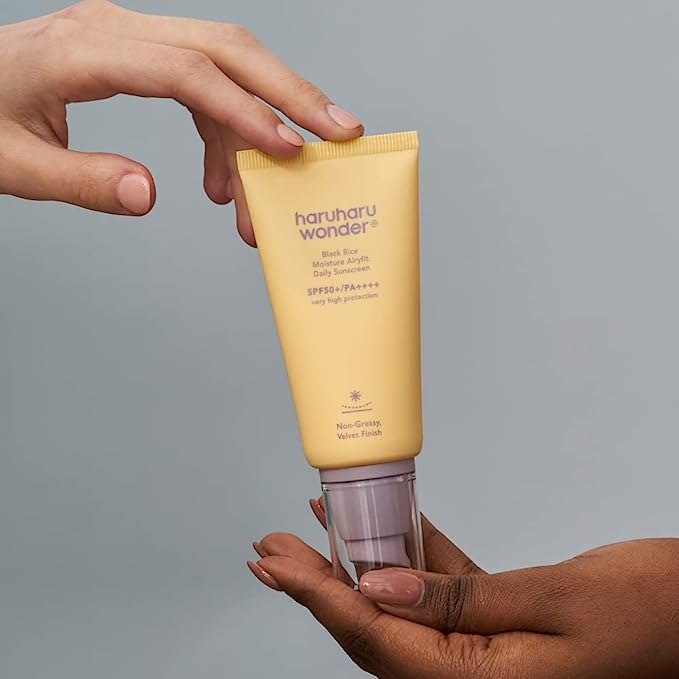 Haruharu WONDER - Black Rice Moisture Airyfit Sunscreen