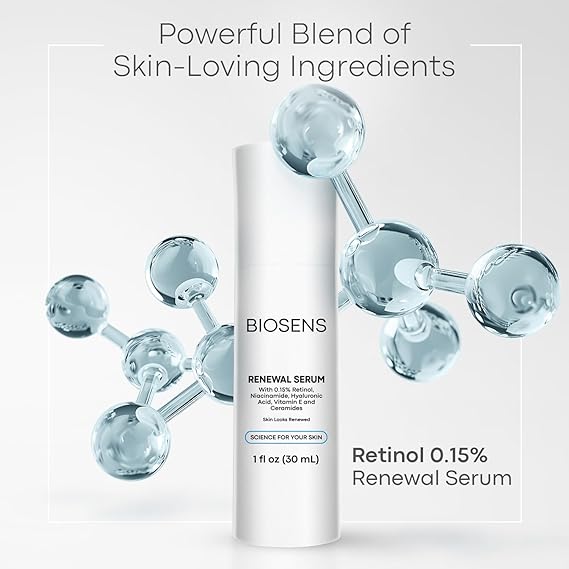 Retinol Serum for Face, 0.15% Retinol, Hyaluronic Acid
