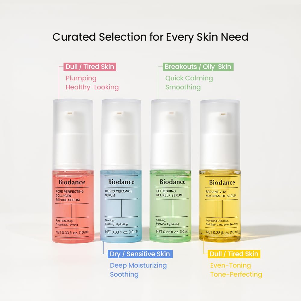 BIODANCE Serum Discovery Set: 4 Mini Serums Set