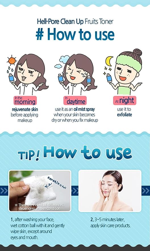 Hell Pore Clean Up AHA Fruit Toner 200ml