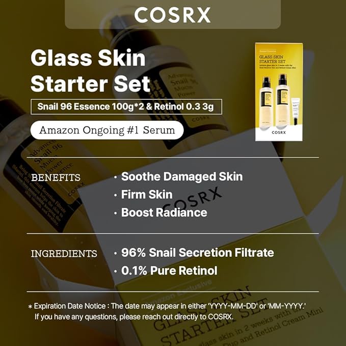 COSRX Glass Skin Starter Set