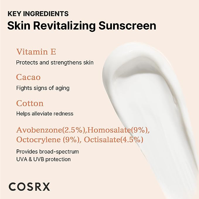 COSRX Daily SPF 50 Vitamin E Vitalizing Sunscreen