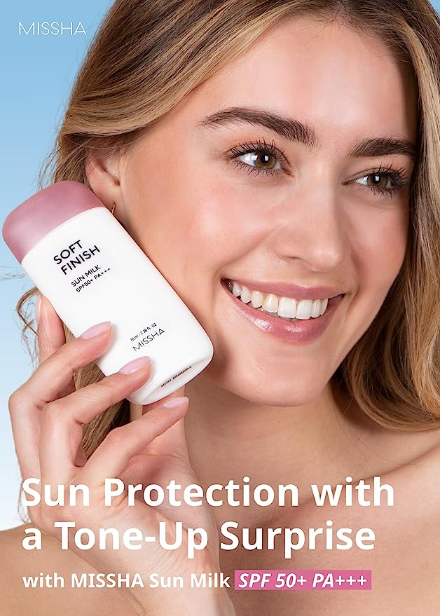 MISSHA All Around Safe Block Soft Finish Sun Milk SPF 50+
