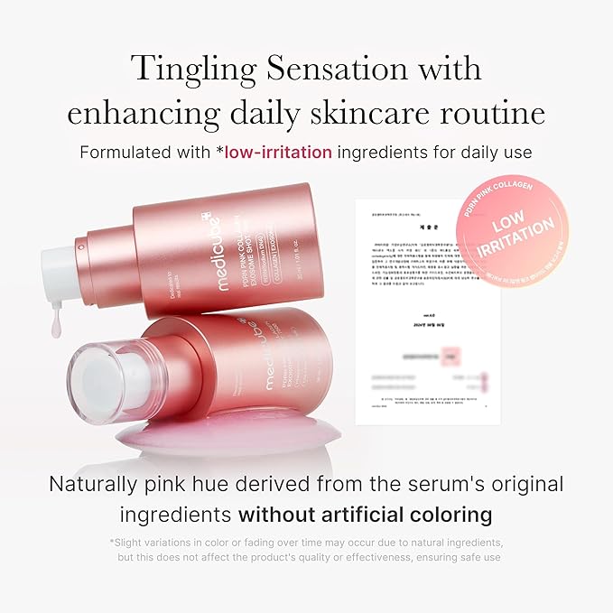 medicube PDRN Pink Collagen Exosome Shot Serum