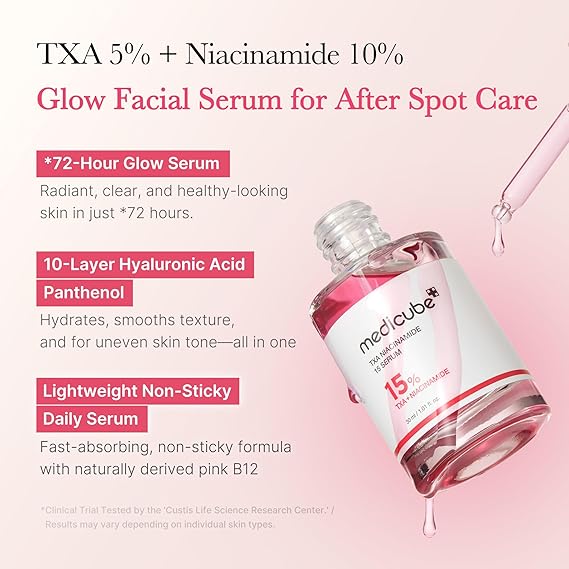 medicube TXA+Niacinamide 15% Glow Facial Serum