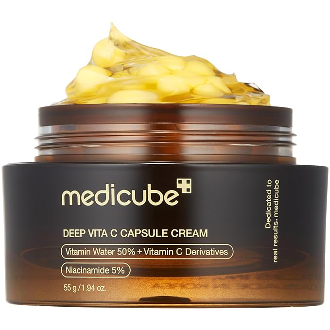 Medicube Deep Vitamin C Golden Capsule Face Moisturize