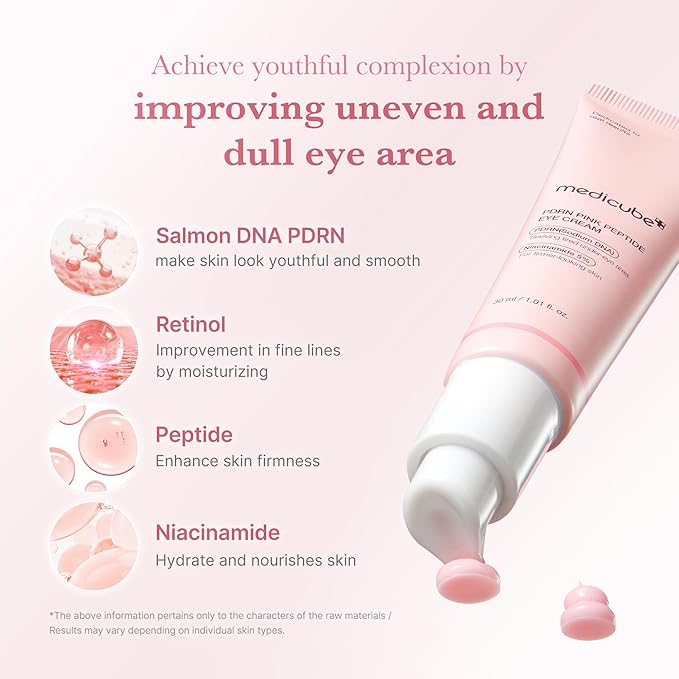 medicube Salmon DNA PDRN Pink Peptide Eye Serum