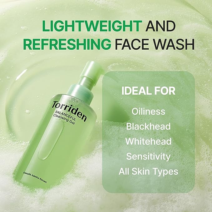 Torriden BALANCEFUL Cica Cleansing Gel