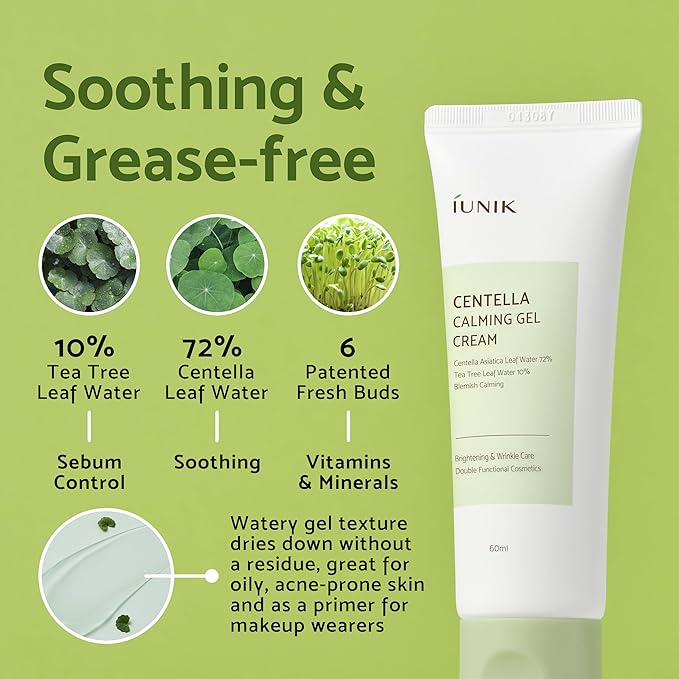 IUNIK Centella 70% Calming Gel Cream