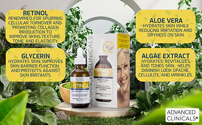 Advanced Clinicals Professional Retinol Serum