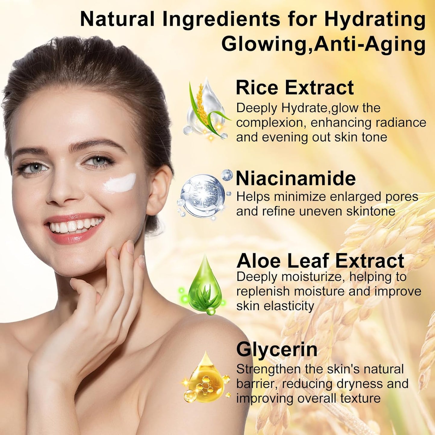 Doyeewo Skin Care Set for Hydrating, Glowing SKin