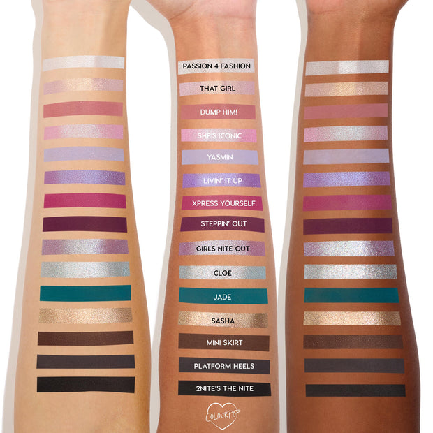 Colourpop Girls Nite Out Exclusive Shadow Palette- BRATZ