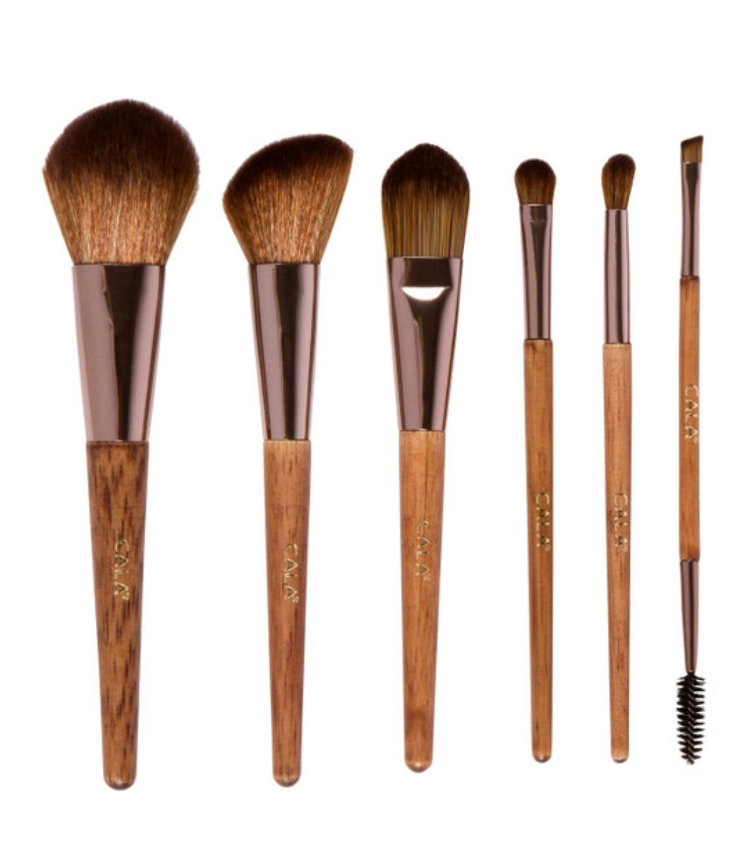 DARK BAMBOO DELUXE FACE & EYE SET (6 PCS.)