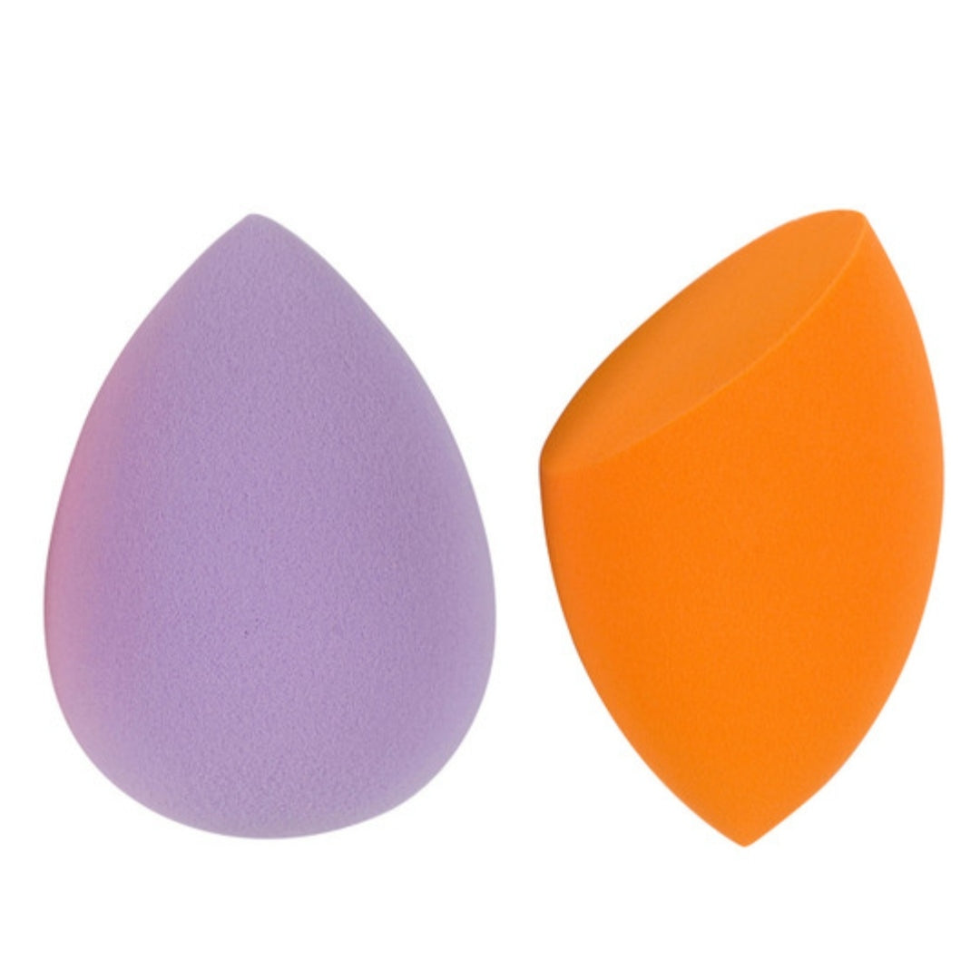 DUO BLENDING SPONGES by CALA: LAVENDER/ORANGE (2PCS)
