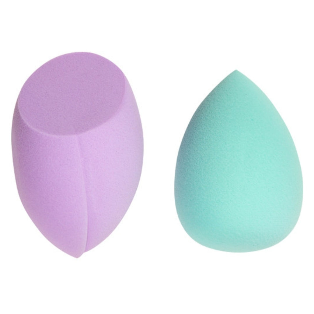 Blending sponge set by CALA: LAVENDER/AQUA (2PCS)