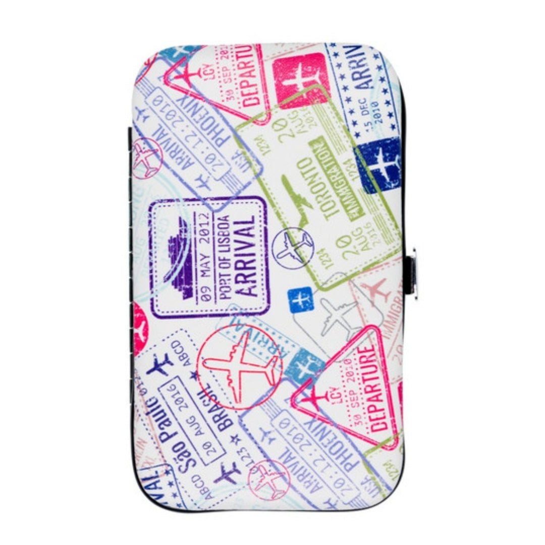 MANICURE SET W/TRAVEL CASE (WORLD TRAVELER)