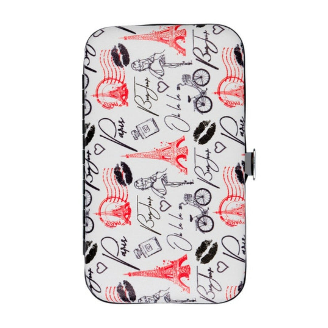 MANICURE SET W/TRAVEL CASE (PARISIAN POSTCARD)