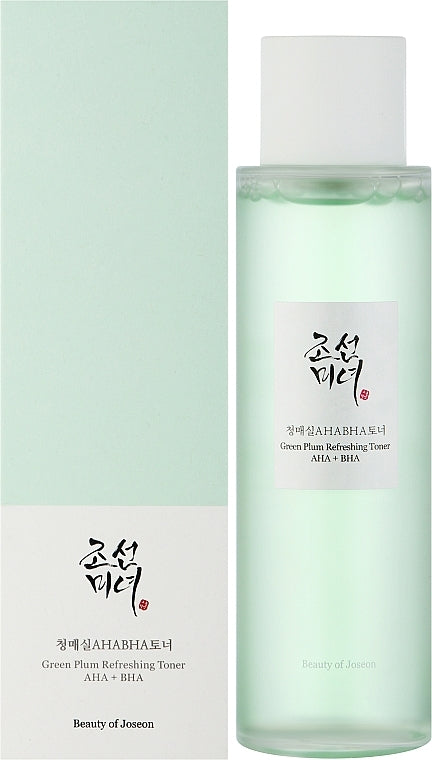 Beauty of Joseon Green Plum Refreshing Toner : AHA + BHA