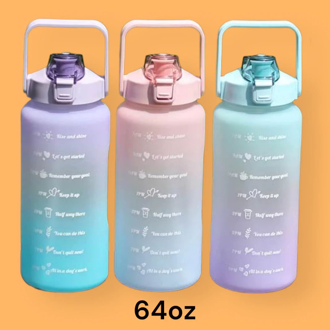 Water Bottle 64 OZ