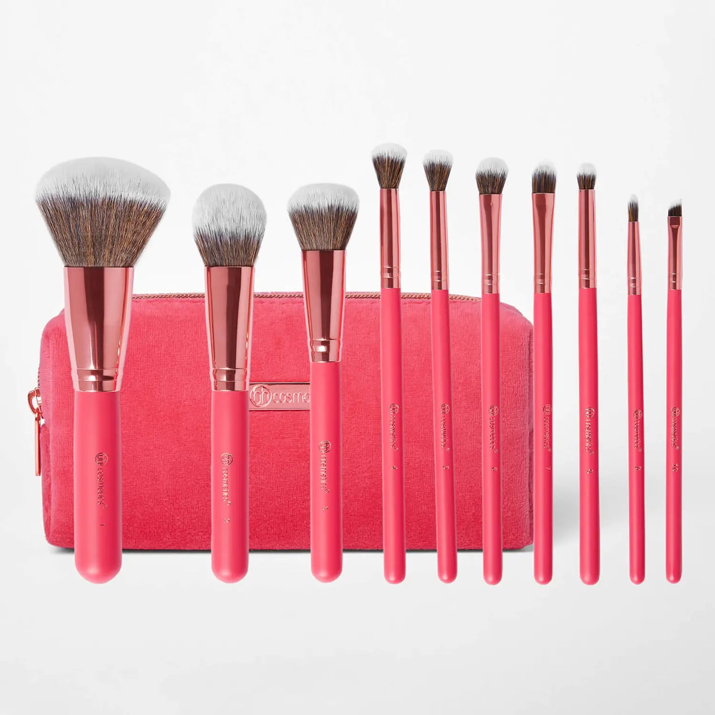Bombshell Beauty - 10 Piece Brush Set