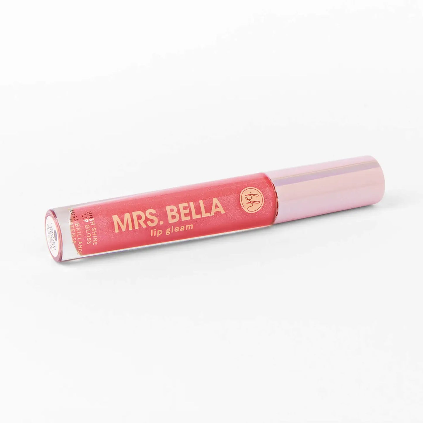 Mrs Bella Lip Gleam - High Shine Lip Gloss: Golden Peach