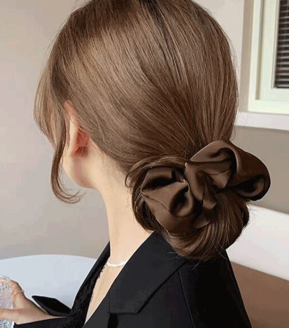 3pcs Minimalist Solid Scrunchie