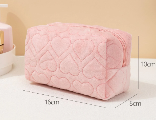 Heart Makeup Bag