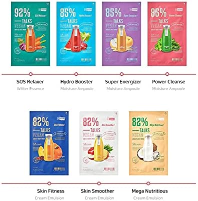 MISSHA - Talks Vegan Squeeze Sheet Mask - 7 Types