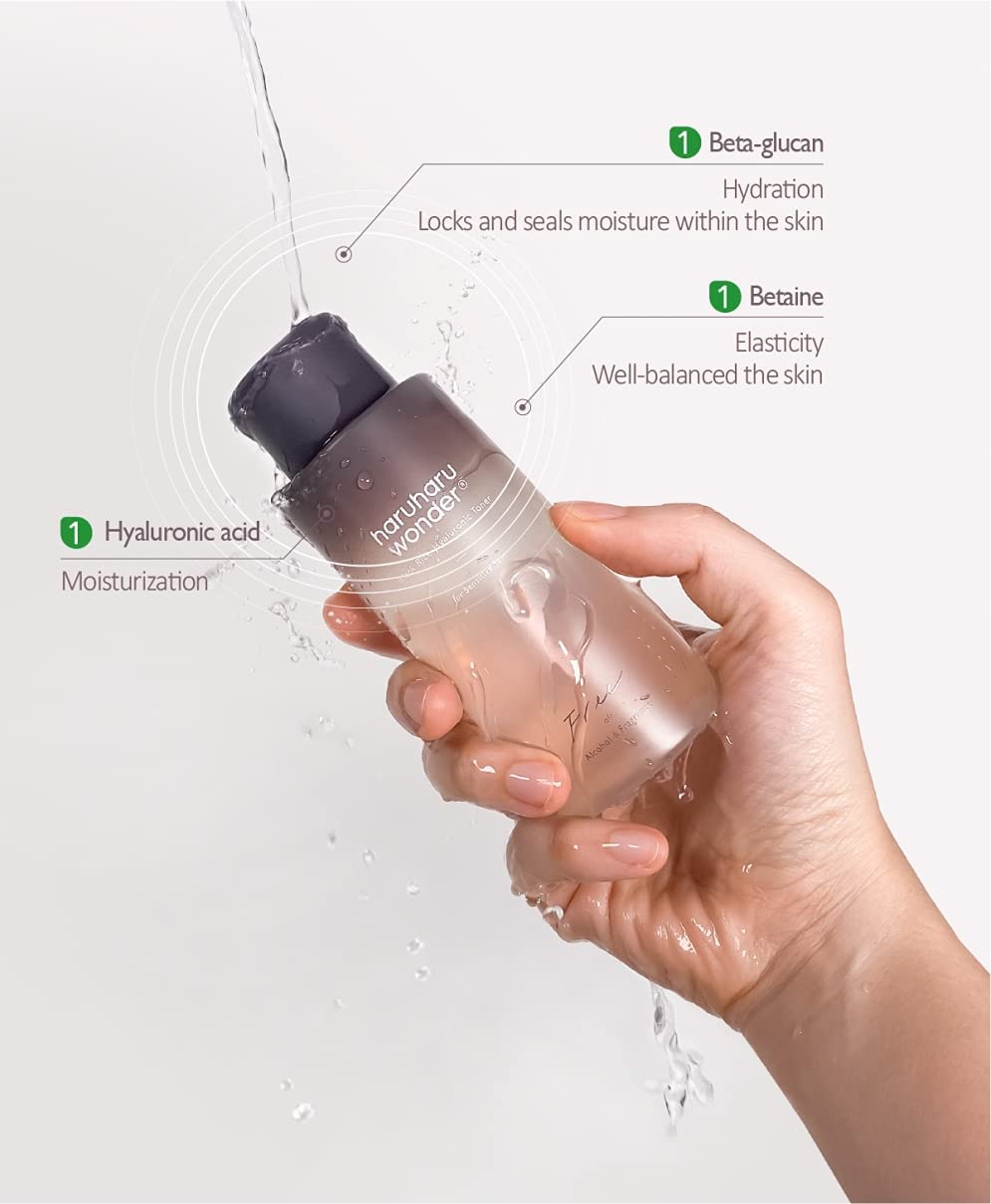 Haruharu WONDER - Black Rice Hyaluronic Toner Fragrance Free