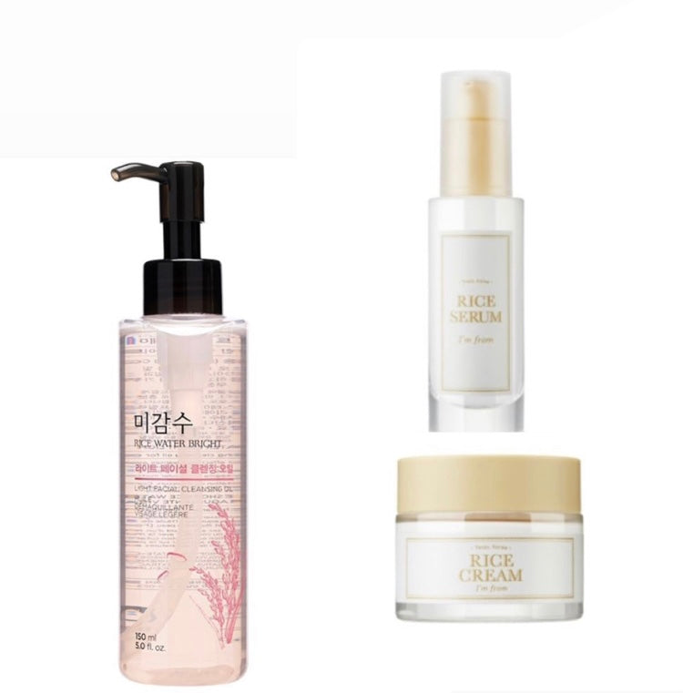 Skin Care Kit - Korean Rice Set