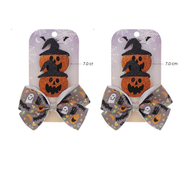 Halloween Hair Bows
