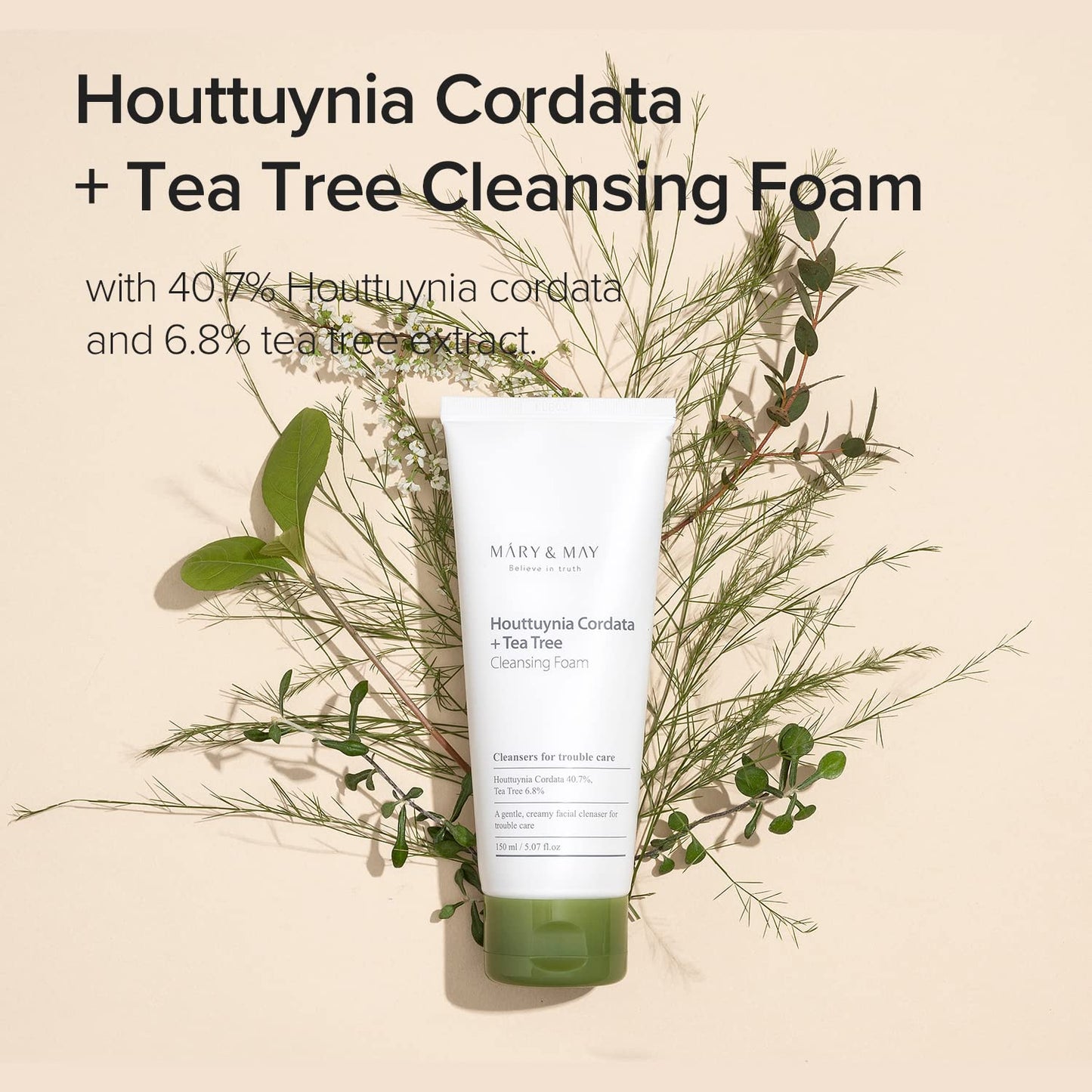 Mary&May - Tea Tree Cleansing Foam