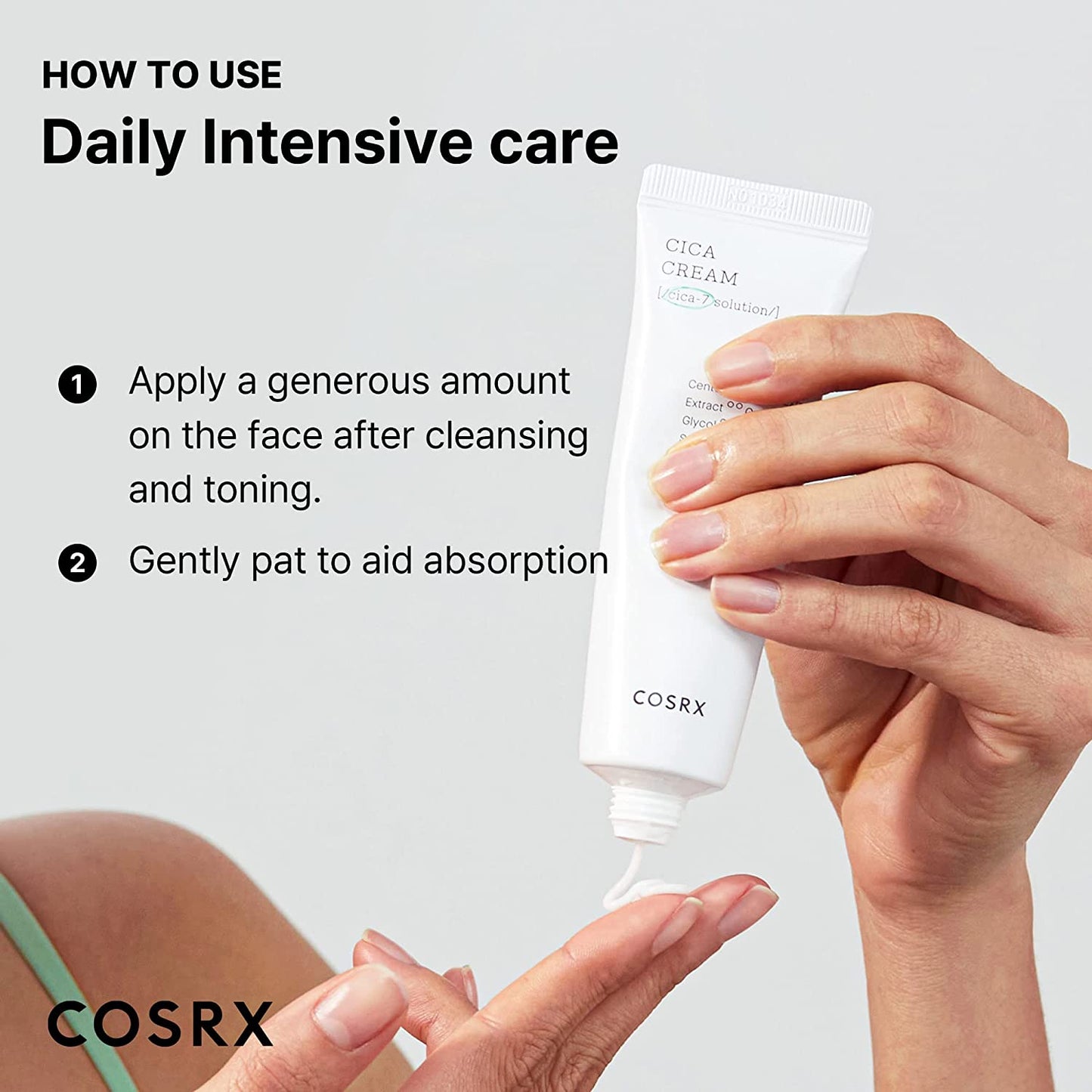 COSRX Pure Fit Cica Cream, 50ml / 1.69 fl.oz | Centella Moisturizer