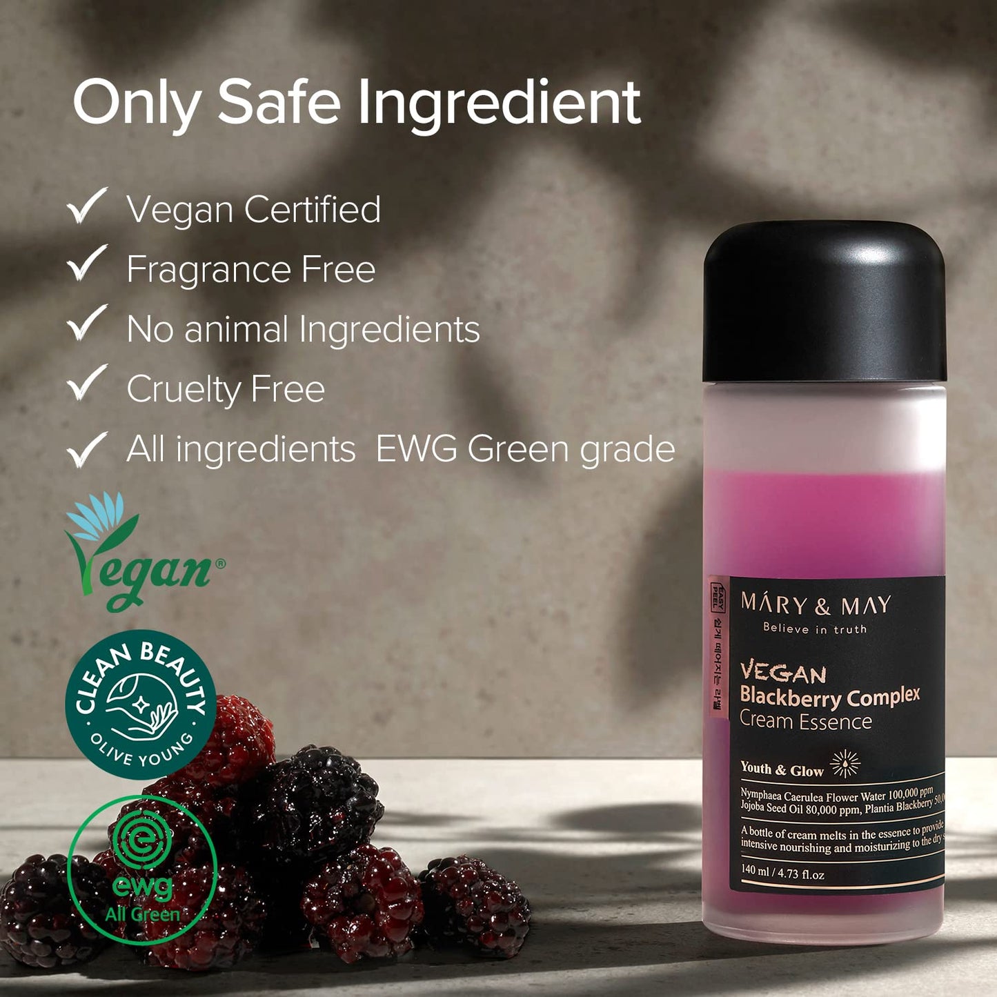 Mary&May - Vegan Blackberry Complex Cream Essence