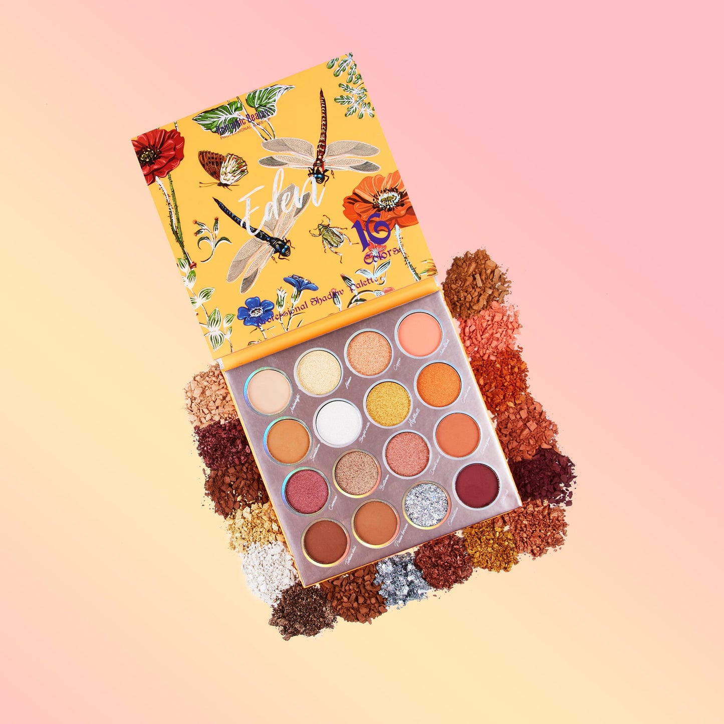 Eden Eyeshadow Palette - 16 Colors