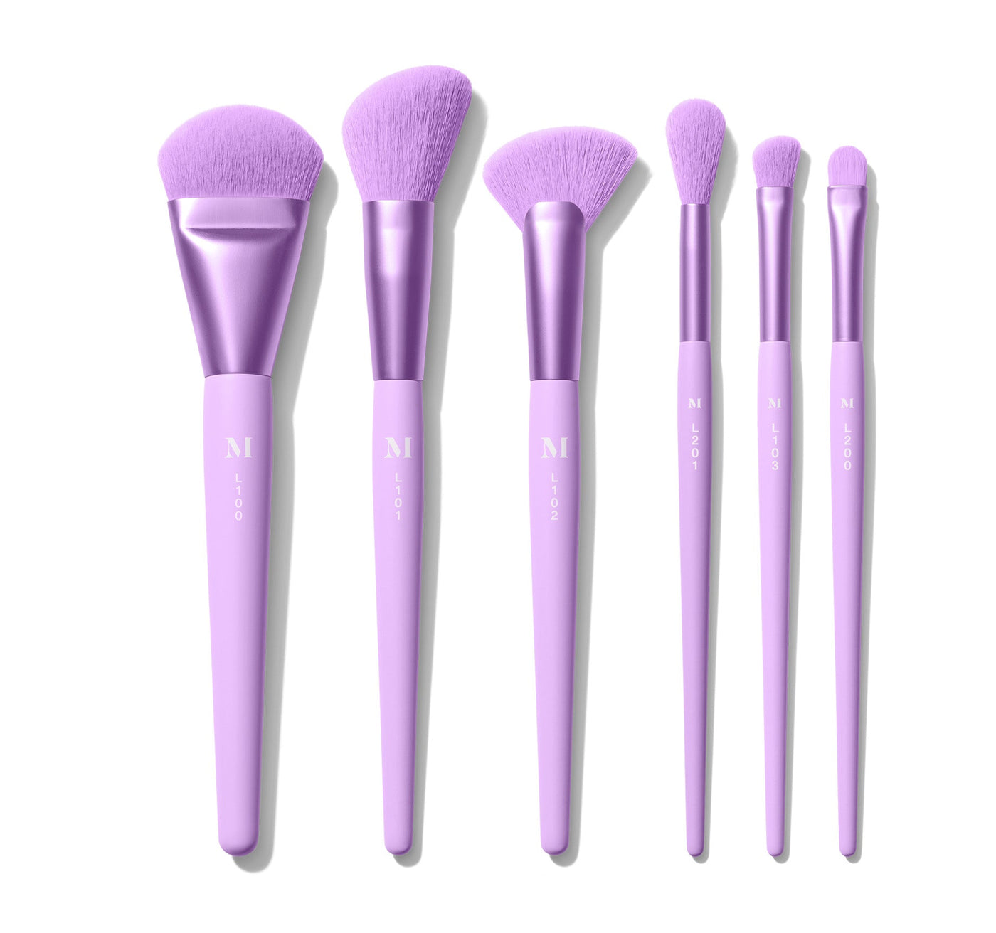 Morphe ULTRALAVENDER 6-PIECE FACE & EYE BRUSH SET