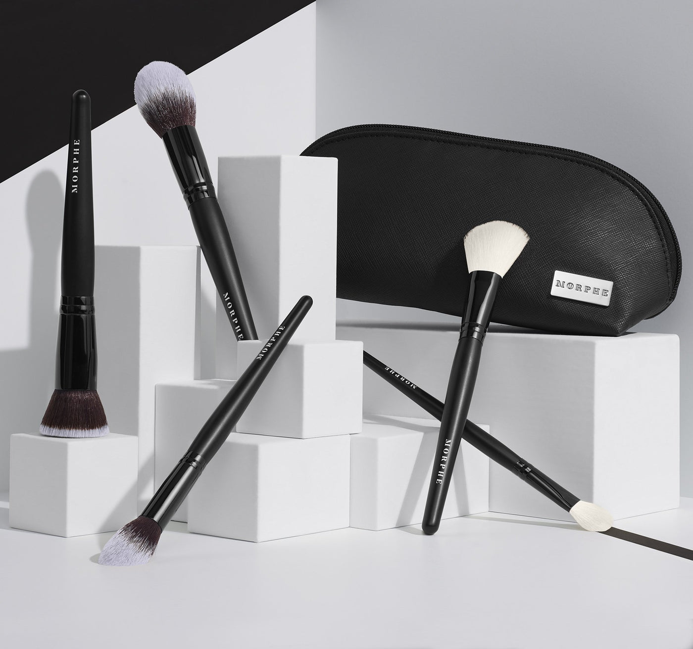 Morphe FACE THE BEAT 5-PIECE FACE BRUSH SET