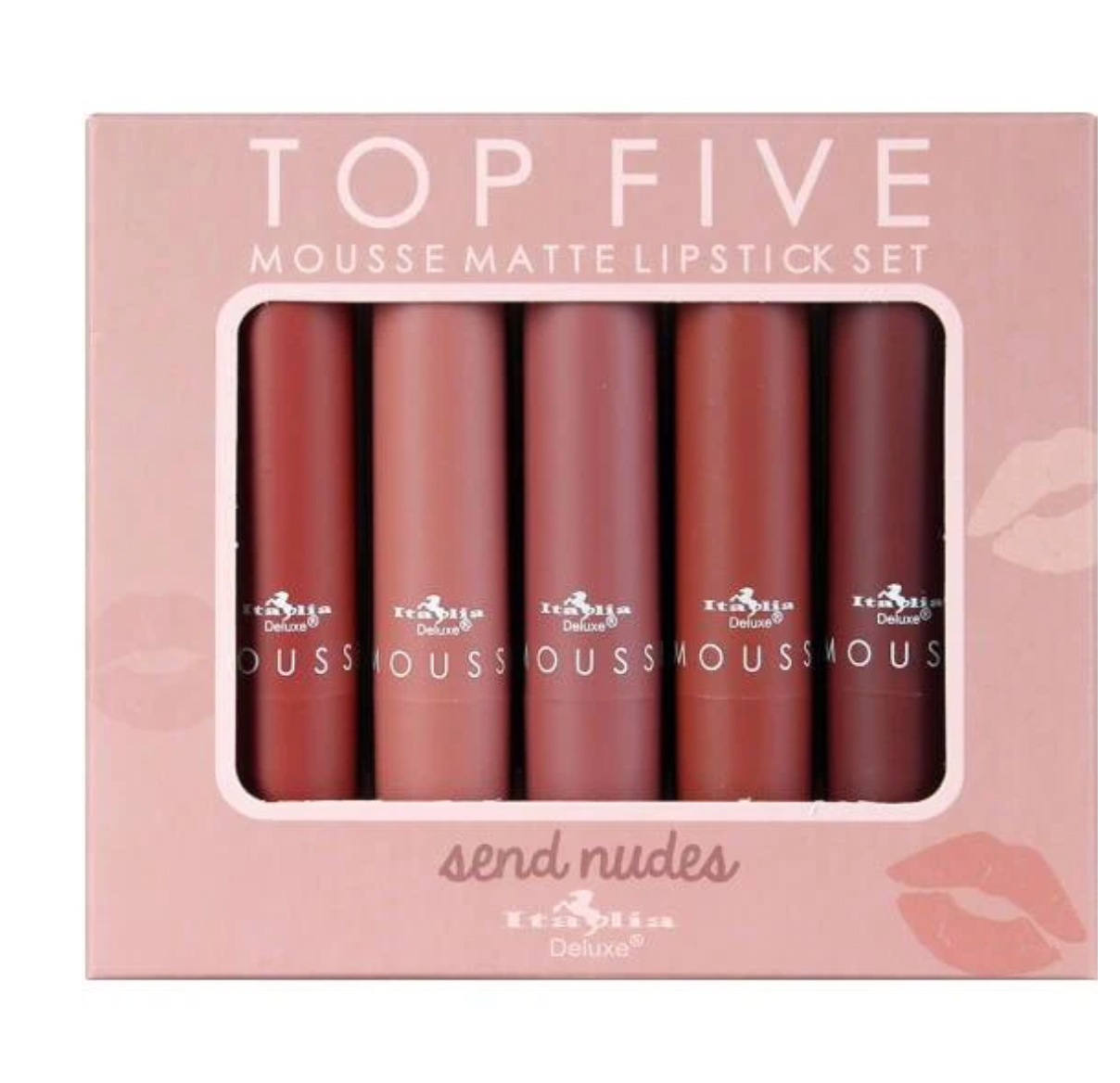 Set of Nude lipsticks by Italia Deluxe