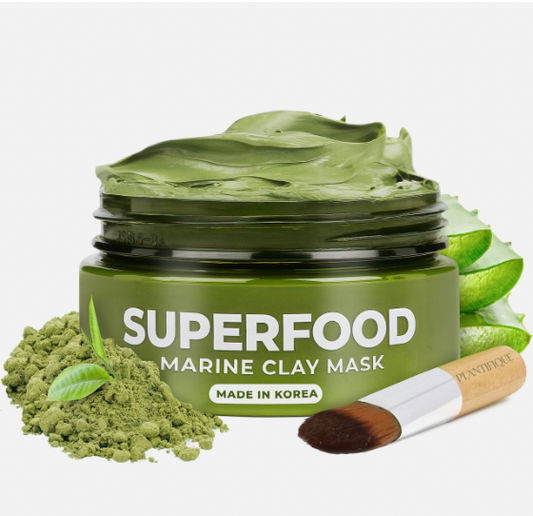 Clay Mask Matcha , avocado , superfoods