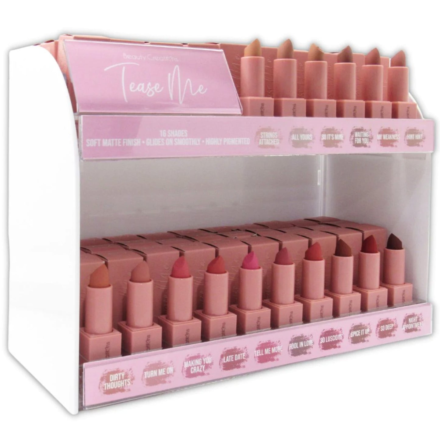 Tease Me Lipstick by Beauty Creations 6 PCs bundle