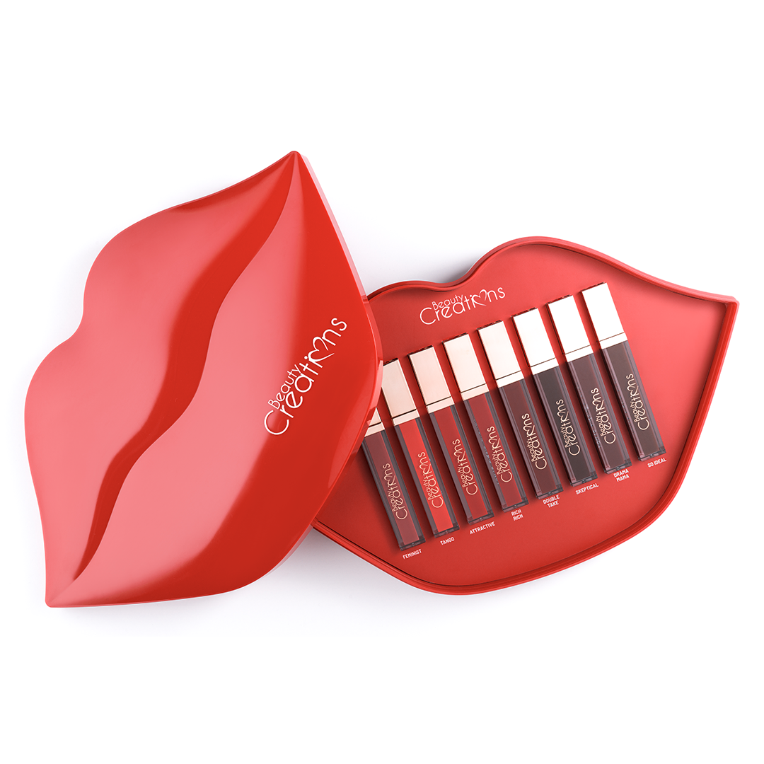 Beauty Creations Seal The Deal 8 PC Bold Lip Set