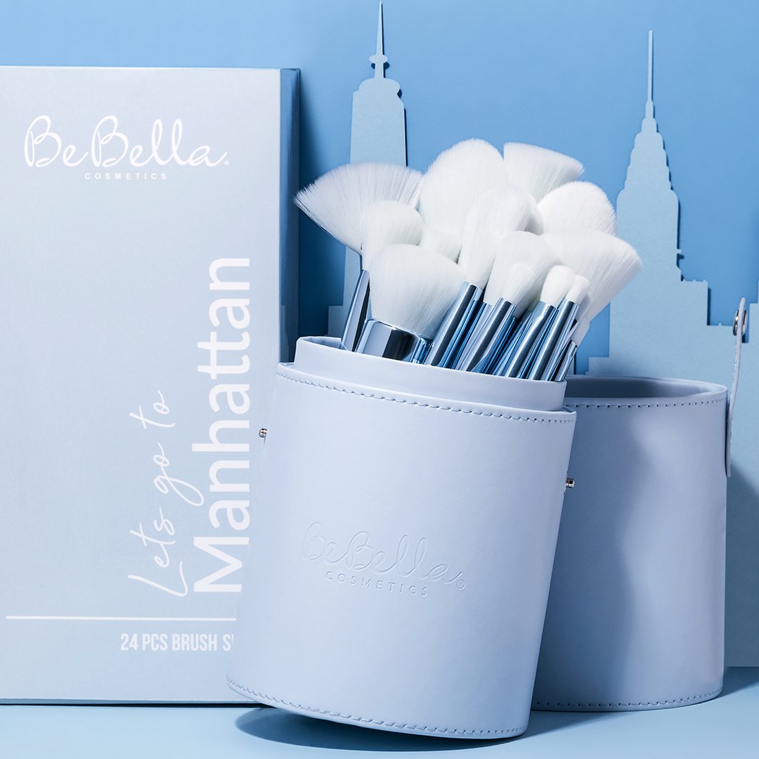 Bebella- Manhattan 24pc Travel Brush Set