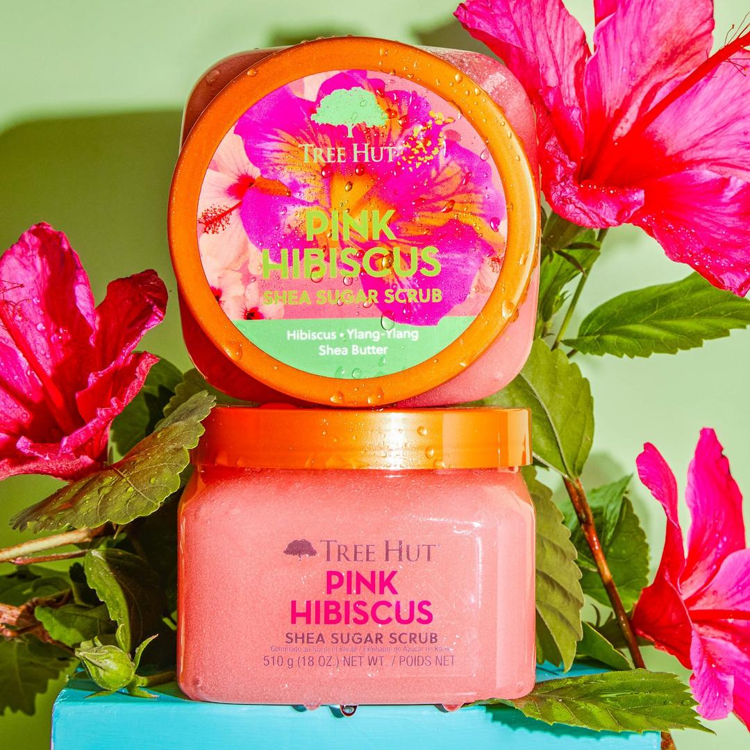 Tree Hut Pink Hibiscus Shea Sugar Body Scrub