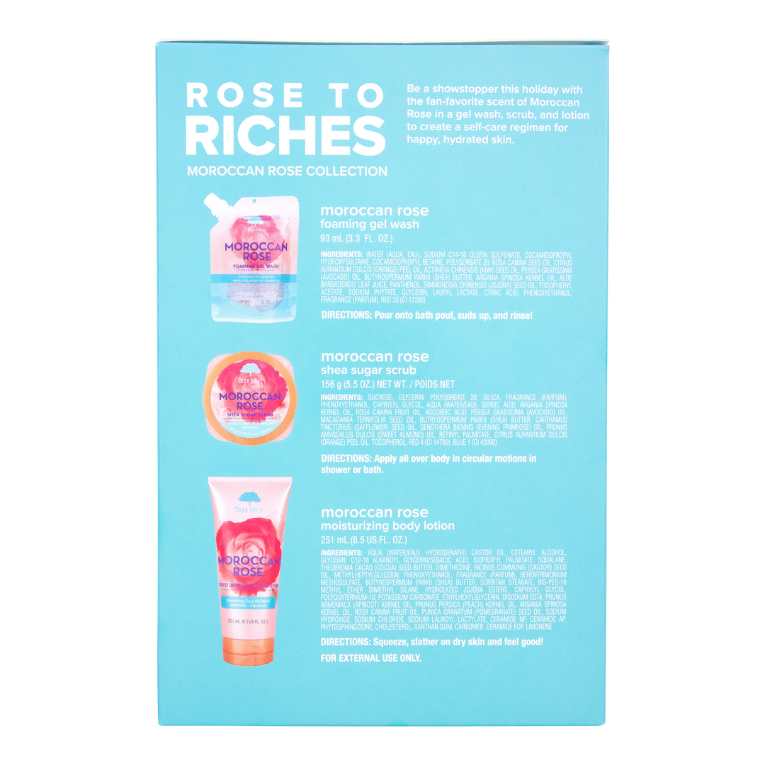 Tree Hut Rose to Riches Gift Set Item